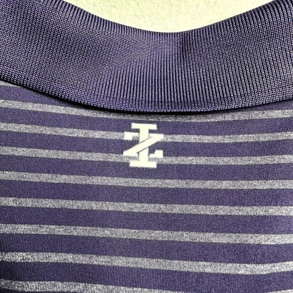 IZOD Golf Polo Mens Large Striped Lightweight - Picture 10 of 13